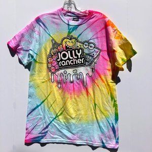 Jolly Rancher Tie Dye Graphic Adult Tee SS SZ Med